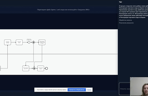 Агент для отрисовки BPMN из текстового описания
